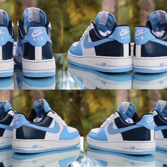 Nike Air Force 1 Low University Blue Custom - Picture 12 of 16